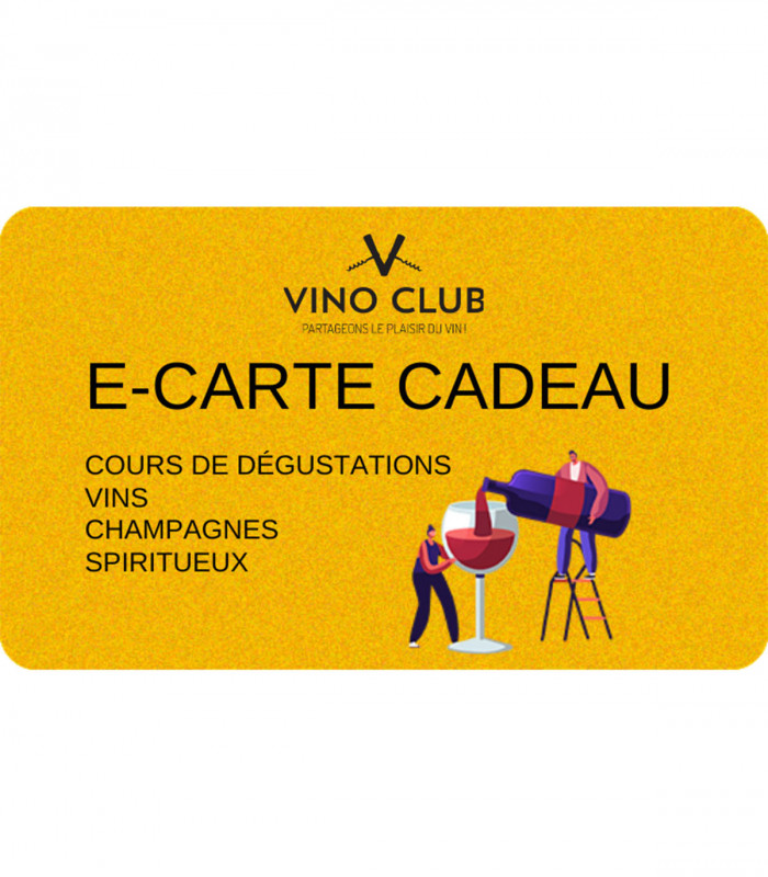 Vinoclub 60€ Valable jusqu'au 05/05/2027