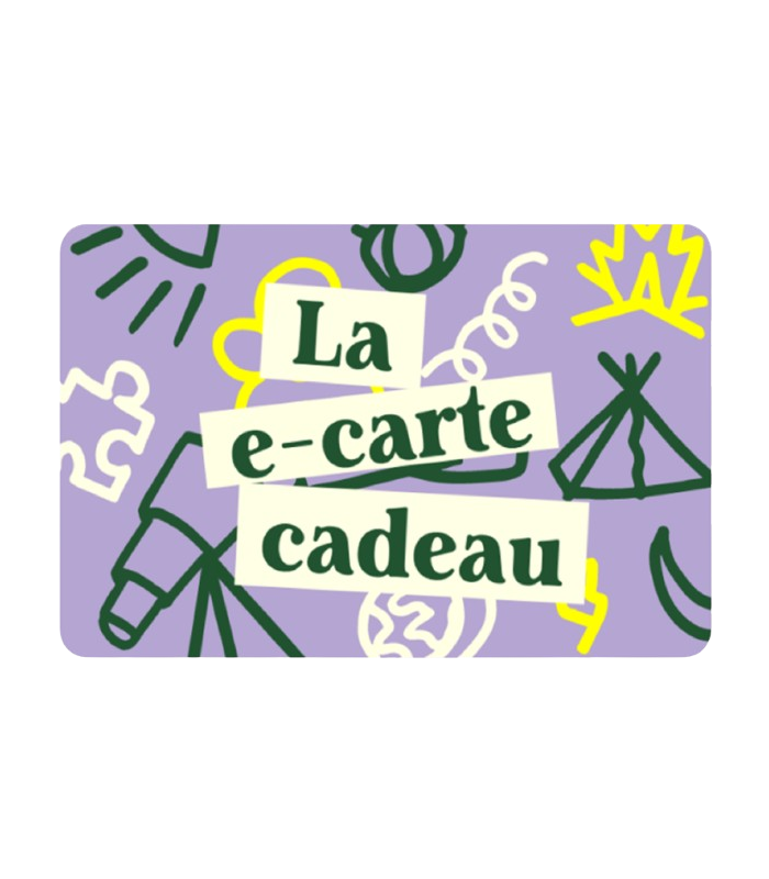 E-carte cadeau Nature et découvertes  Valable jusqu'au 14/11/2026
