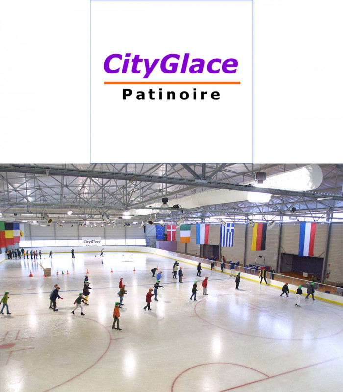 E-Billet 1 Entrée Patinoire avec location CITY GLACE - Le Mans