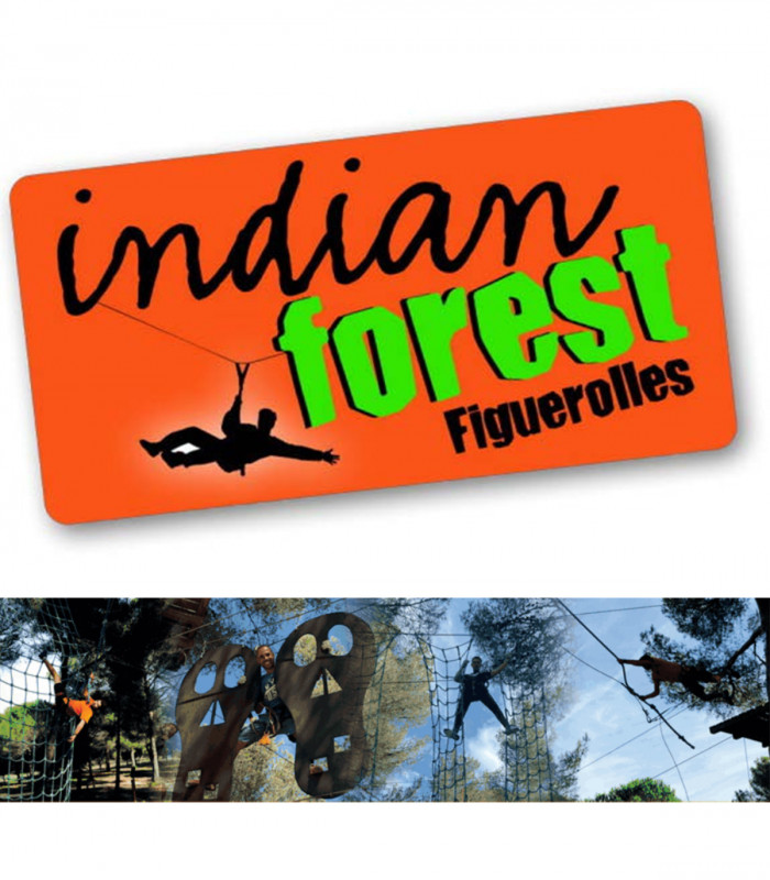 E-billet 1 Parcours Jeune de 12 à 17 ans INDIAN FOREST FIGUEROLLES