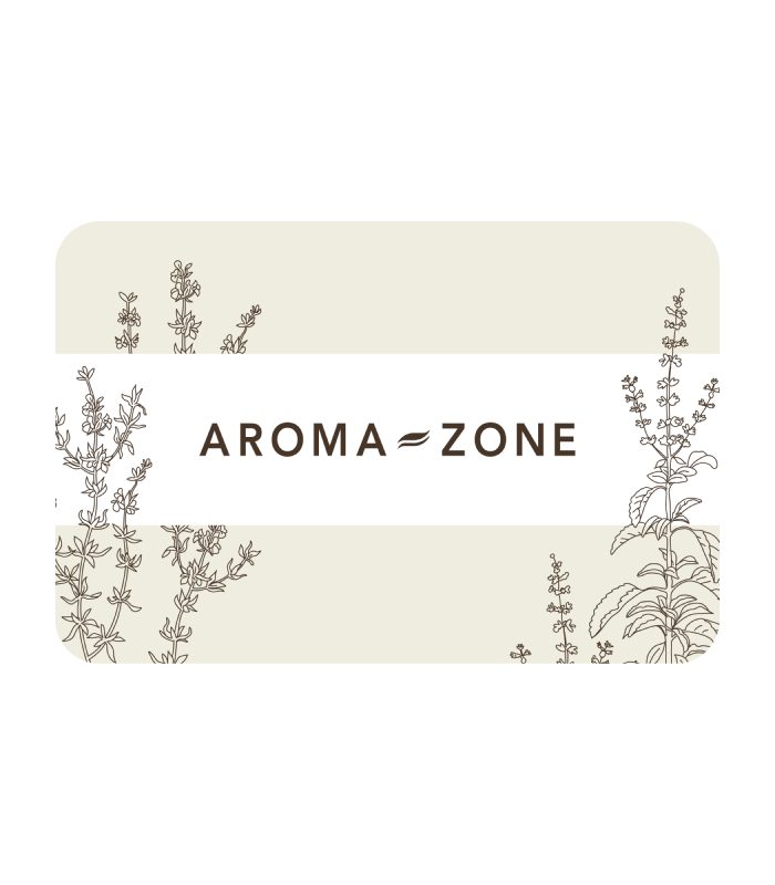 E-carte Cadeau Aroma-Zone Valable jusqu'au 05/05/2027