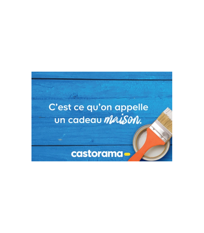 E-carte Cadeau Castorama Valable jusqu'au 26/03/2027