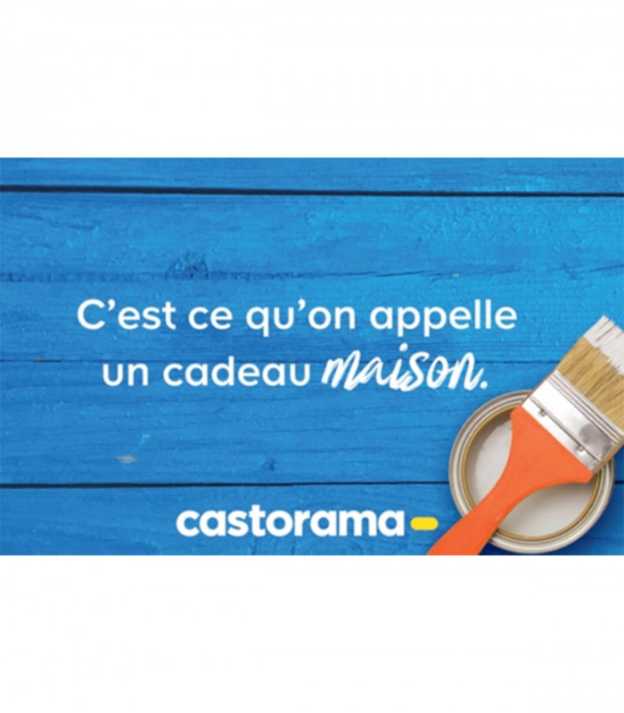 E-carte Cadeau Castorama
