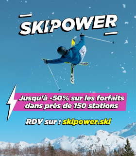 DES REDUCTIONS SUR VOS FORFAITS DE SKI AVEC SKIPOWER