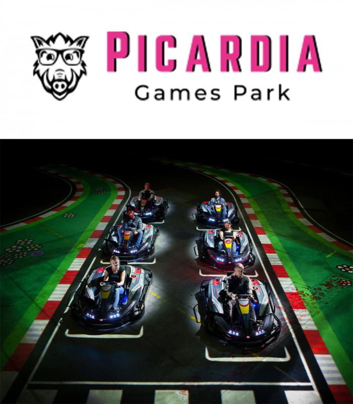 E-bon d'achat Valeur 25 € à pour les activités PICARDIA GAMES PARK