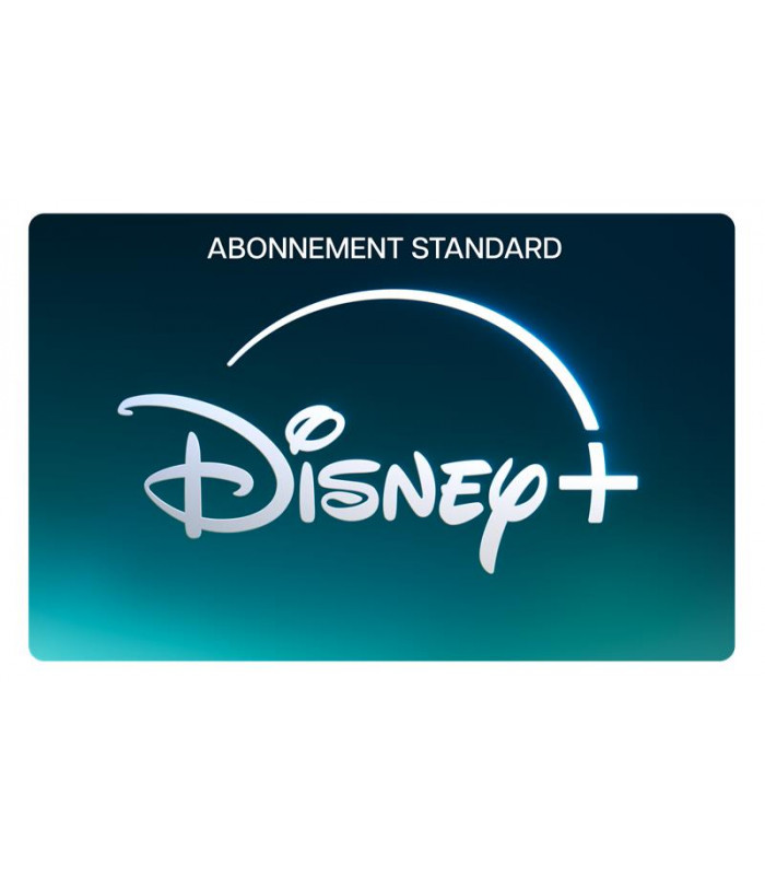 E-carte Cadeau Abonnement 3 mois Disney Plus Valable jusqu'au 02/05/2027