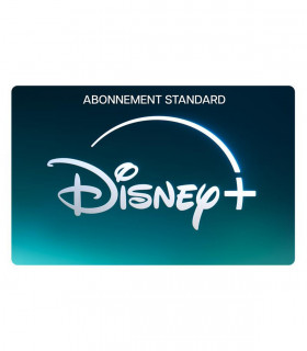 E-carte Cadeau Abonnement 1 an Disney Plus Valable jusqu'au 21/10/2026
