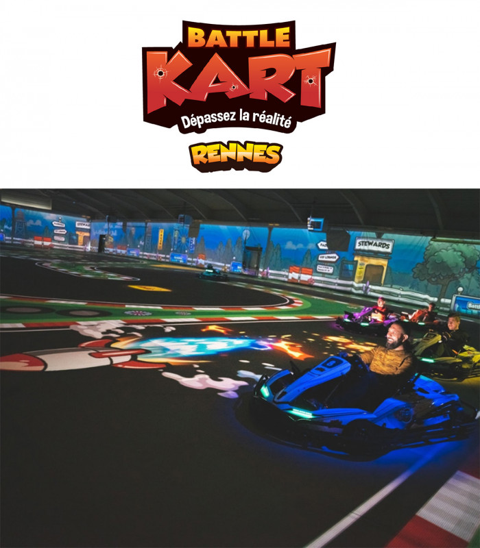 E-billet 1 Session de 15 minutes de BattleKart à Rennes