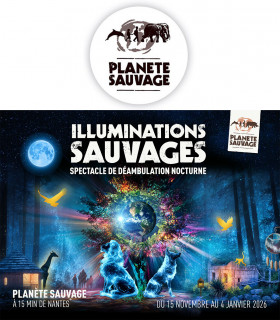 E-Contremarque Adulte dès 13ans-Illuminations Sauvages PLANETE SAUVAGE
