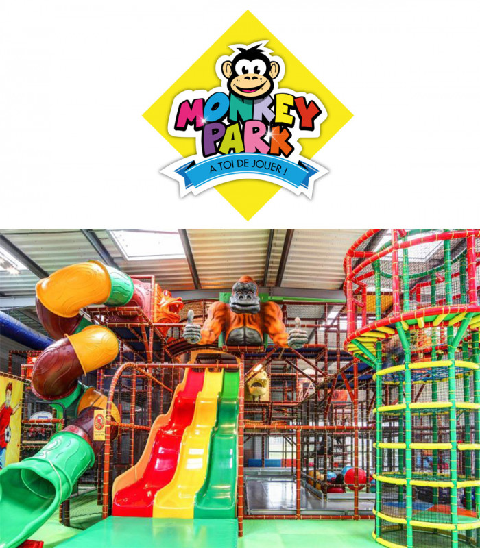 E-billet 1 Entrée pour les moins de 4 ans à MONKEY PARK