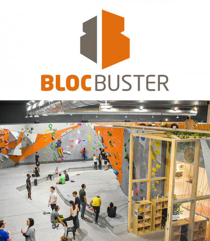 E-billet 1 Séance d'Escalade à Bloc Buster Tarif Unique