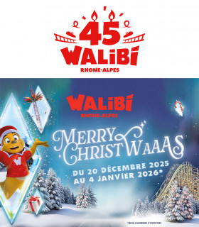 E-BILLET 1 Jour Saison 2026 WALIBI RHONE ALPES Tarif Unique