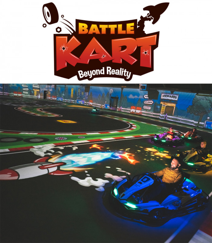 E-billet 1 Session de 15 minutes de BattleKart à Mouscron