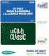 PACK Licence FFGOLF 2026 + CARTE CLASSIC LECLUB + 1 GREEN FEE 7/7