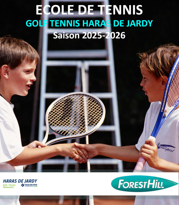 ECOLE DE TENNIS 2025-2026 GOLF TENNIS HARAS DE JARDY