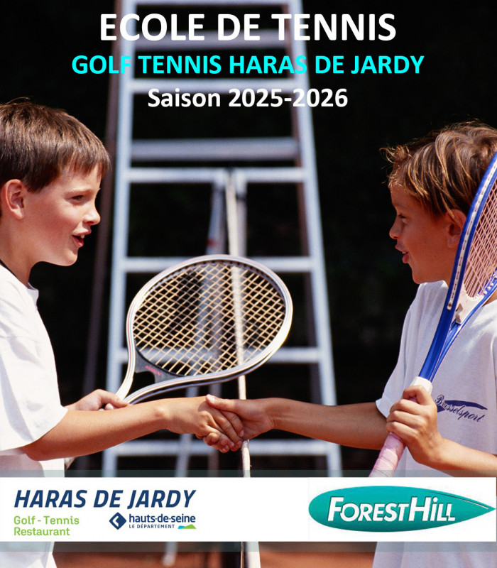 ECOLE DE TENNIS 2025-2026 GOLF TENNIS HARAS DE JARDY