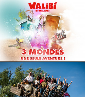 E-BILLET 1 Jour Saison 2026 WALIBI RHONE ALPES Tarif Unique