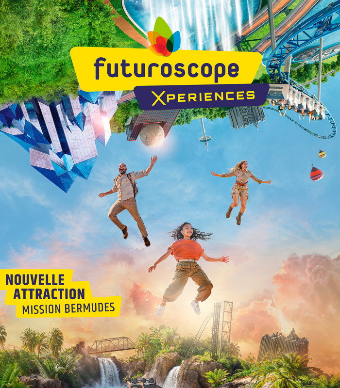 E-billet 2 Jours Visite du 04/04 au 08/05/2026 FUTUROSCOPE TarifUnique