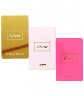 E-carte Cadeau Etam 100€ Valable jusqu'au 09/06/2024